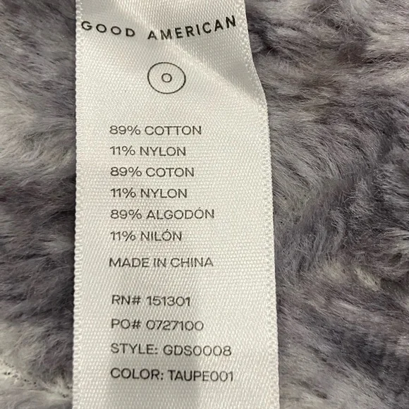 Good American Taupe Size 3 Belted Body Dress New Without Tags - Picture 6 of 6